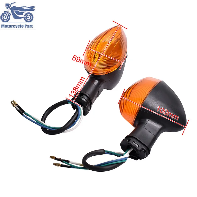 دراجة نارية بدوره مصباح إشارة الوامض مصباح المتعري لياماها R1 YZF1000 YZF600 R6 دراجة نارية الجبهة الخلفية بدوره مصباح إشارة 1000cc