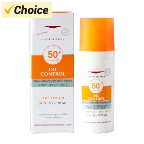 Imagen 2 del producto 1/3 PCS Protector solar de control de aceite para pieles grasas y resistentes al acné Protector solar Eefreshing Cace 50 ml