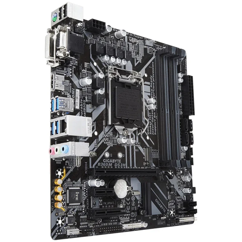 Gigabyte B360M DS3H LGA 1151 DDR4 B360 desktop computer motherboards