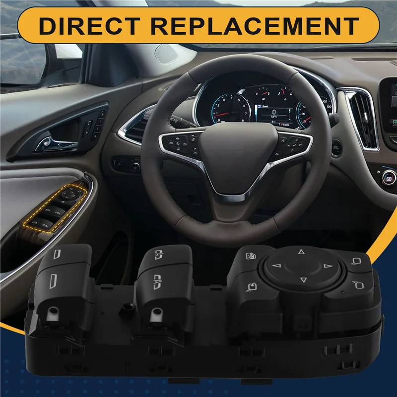 

L37A-Car Window Glass Lifter Switch Front Left For Malibu XL Equinox Bolt EV 84587888 26217993