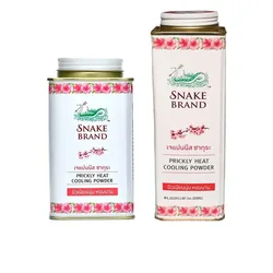 Snake Brand Prickly Heat Talcum Cooling Powder Body Clean Refreshing And Soothing Relieving Itching