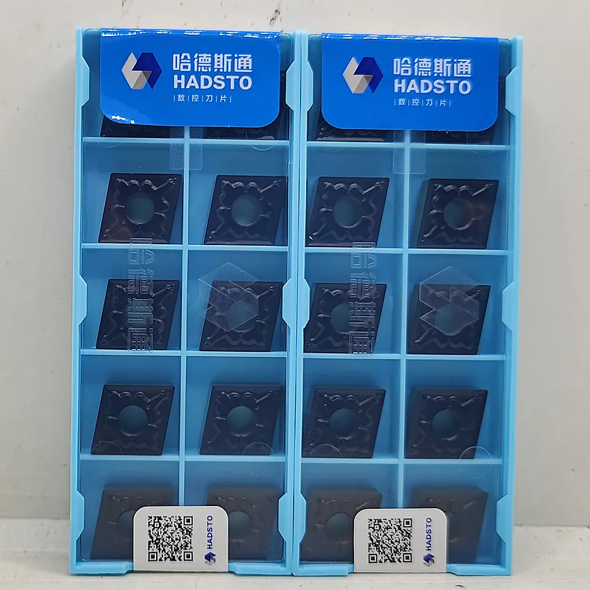 

CNMG120404-MT HS8125 CNMG431 CNMG120404 HADSTO CNC carbide inserts Dual color CVD coating Turning inserts For Steel 10pcs/box