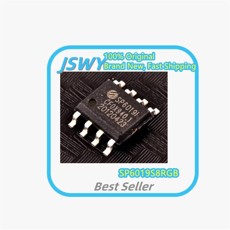 

(5/50 pieces) SP6019S8RGB printing silk screen SP6019I SOP8 Brand new original