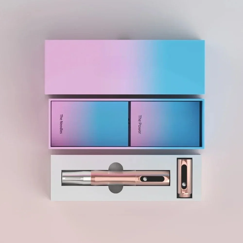 2.1mmStroke WirelessPermanentMakeupMachine قلم الحواجب أكاديمية المهنية PMU آلة فروة الرأس آلة التصبغ الدقيقة