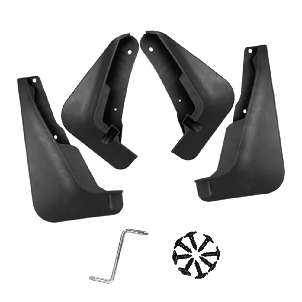 Mud Flaps Splash Guards for Volvo EX30 2024-2025 Splash Guards Mud Flaps Kit Front Rear 4pcs Mudguards