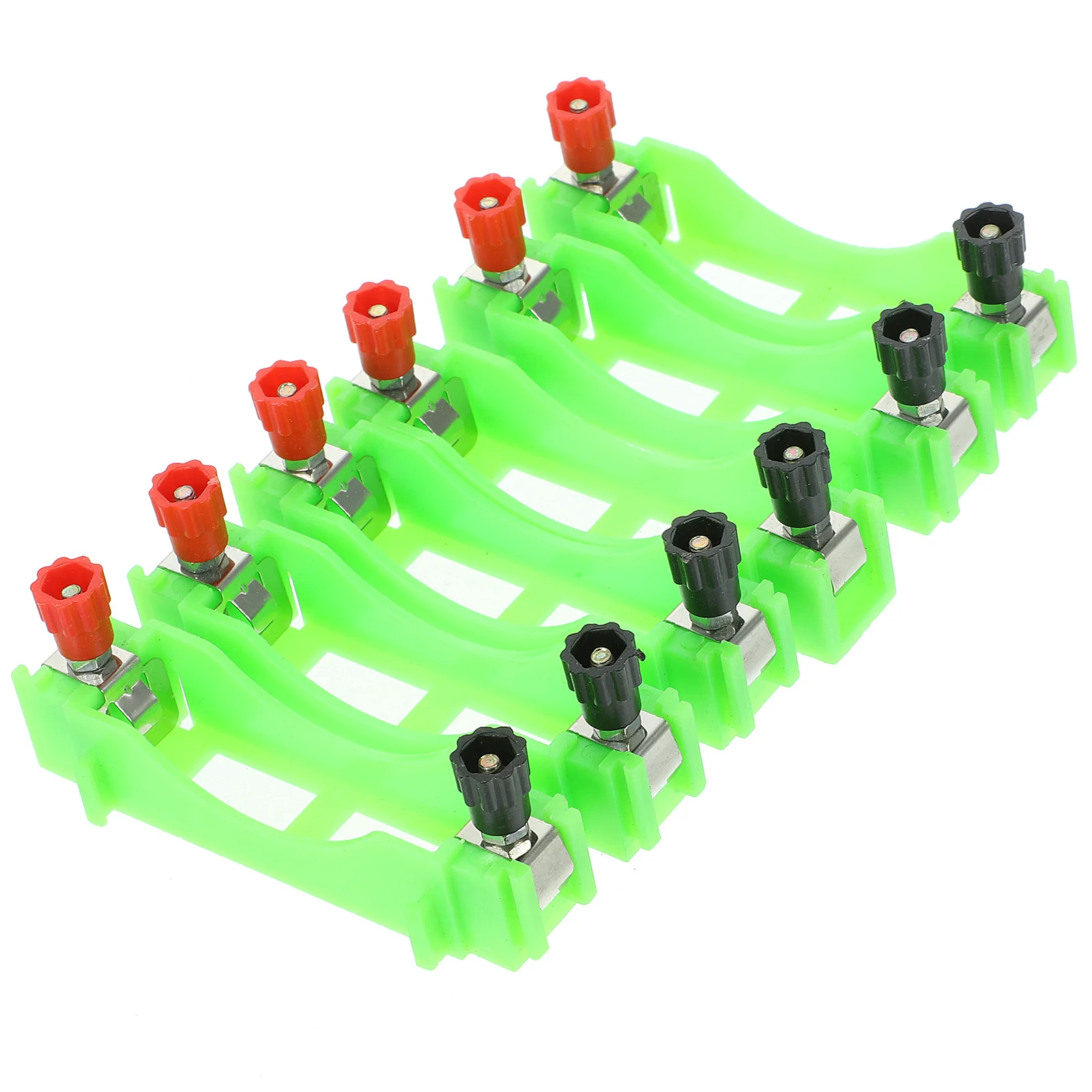 

6pcs Aa Holder Kids Circuit Learning Experiment Physics Labs Case For Stem Education