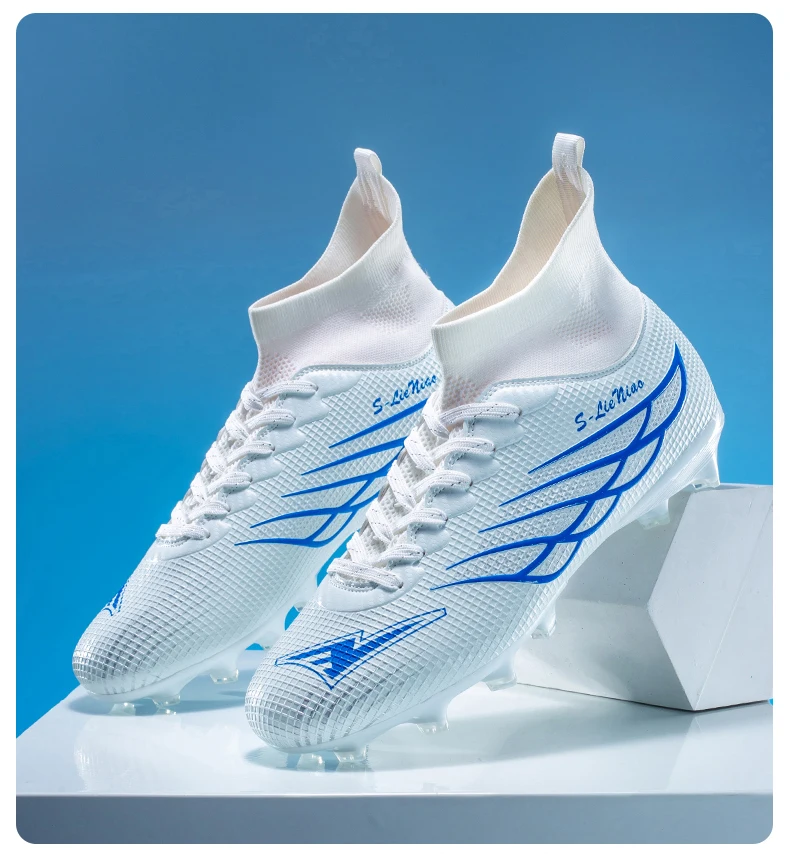 Professionelle Fußballschuhe Herren Fußballschuhe Society Fußballschuhe FG Ultraleichte Trainings-Fußballschuhe Outdoor-Sportschuhe – Detail 34