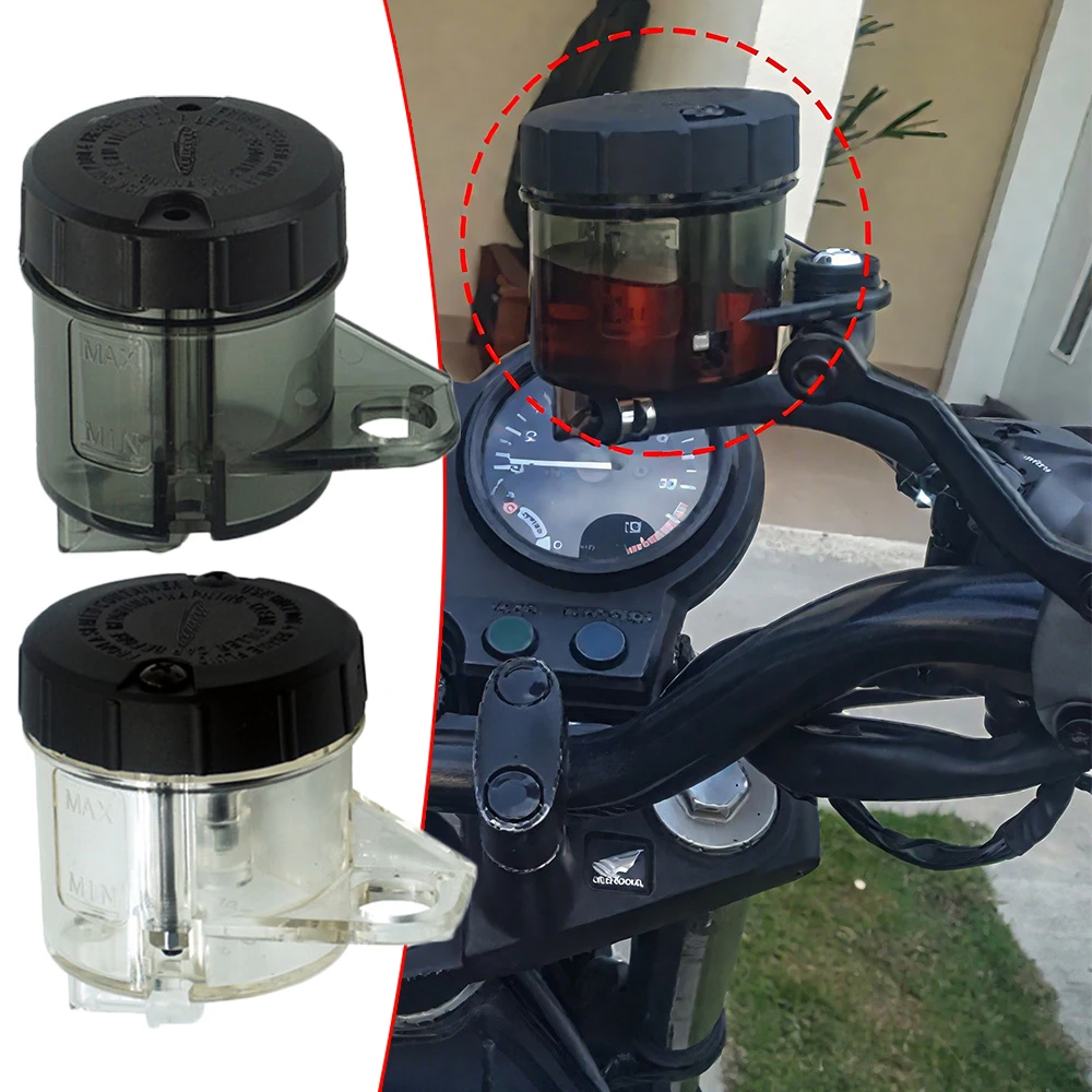 

1pc Universal Motorcycle Clutch Tank Fluid Reservoir Brake Oil Tank Bottle Master Cylinder Petrol Cup Accessories for Most Model