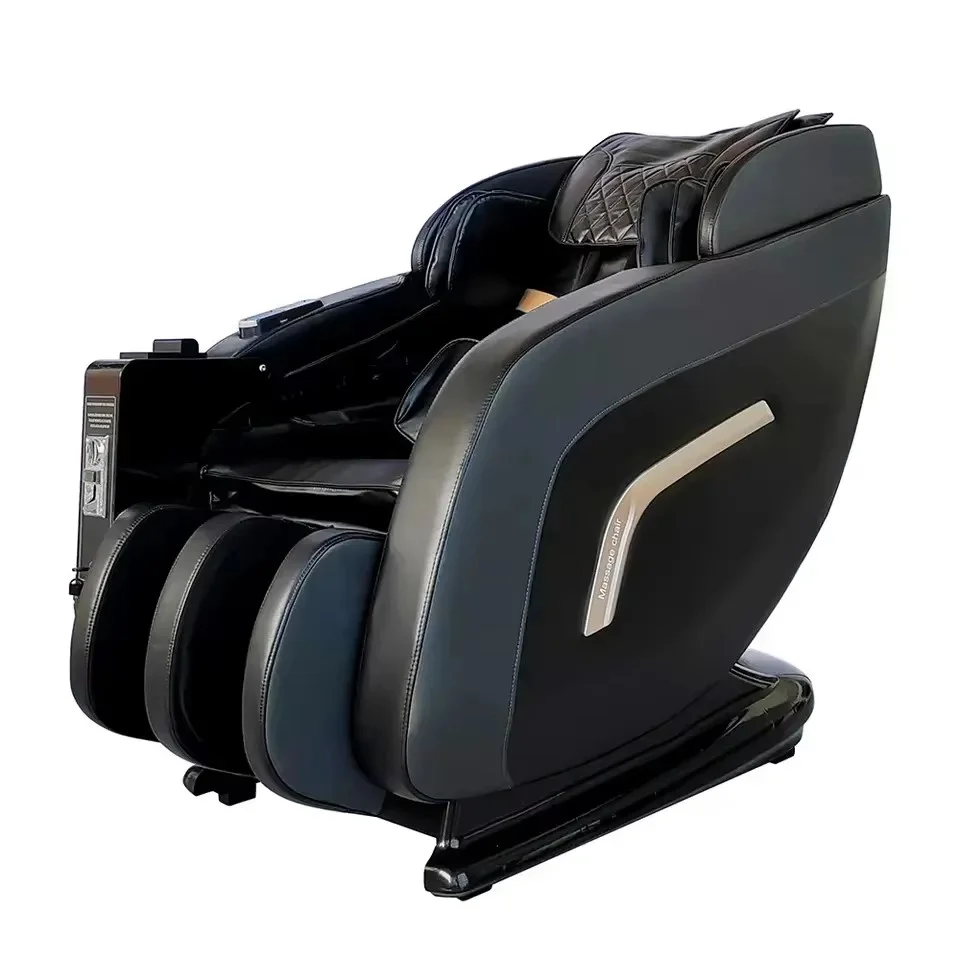 

Luxury 4D Full Body Business Chair Massager Electric Commercial SL Dual Track Cash Credit Card Coin Vending Massage Chair
