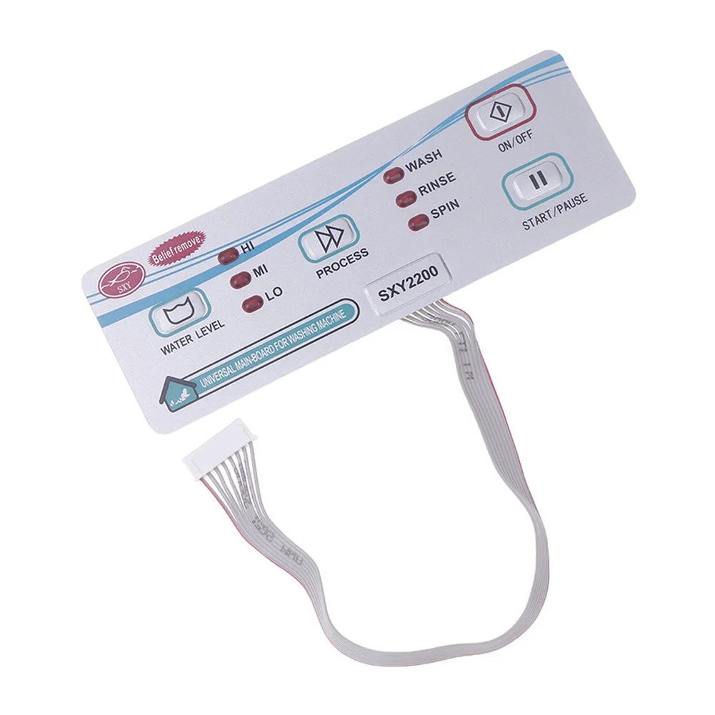 Control Panel Main Board Upgrade Kit Multi Brand Compatible Washing Machine with Water Level and Multiple Button Controls
