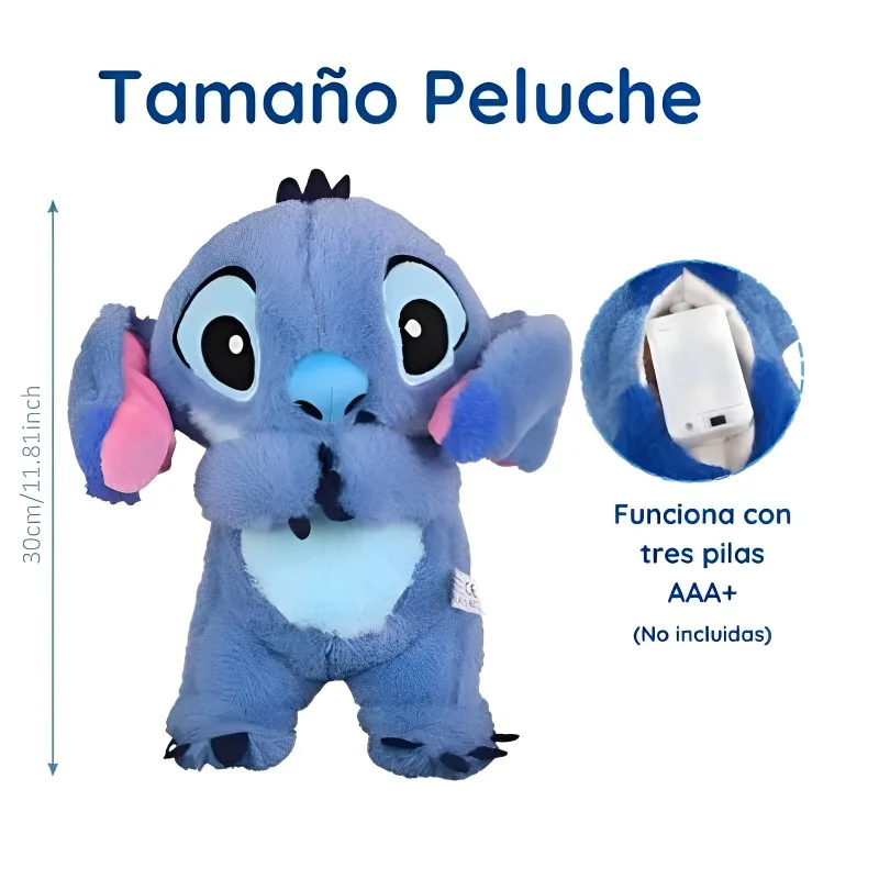 30 سنتيمتر Kawaii غرزة أفخم دمية رفيق النوم مع الصوت مهدئا الموسيقية المحمولة النوم لعبة ضوء دمية التنفس اللعب الهدايا