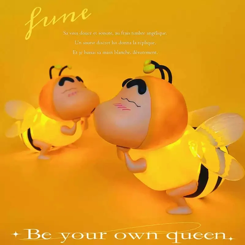 

Crayon Shin-chan Bee Night Light Ornaments Pat Lamp Light Luminous Figure Pat Lamp Doll Doll Birthday Gift