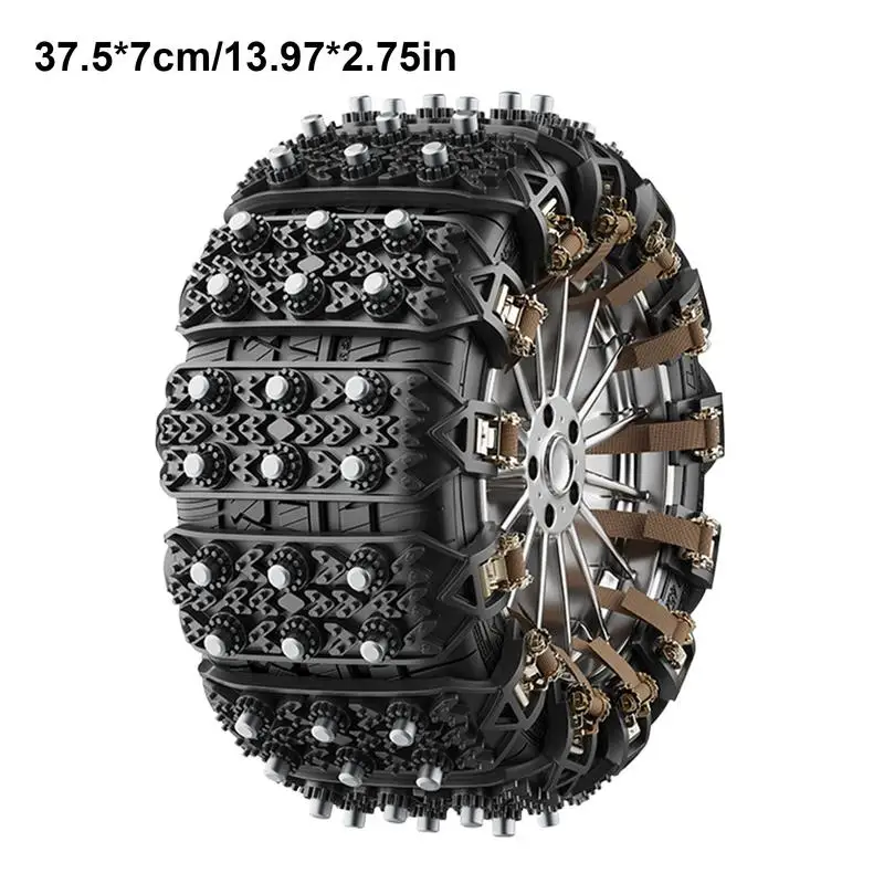 1Pcs Car Tire Wheel Chain Snow Car Tire Chains Lawn Mower Wheel Chains Wheel Protection tool Versatile Tire Chains for most cars