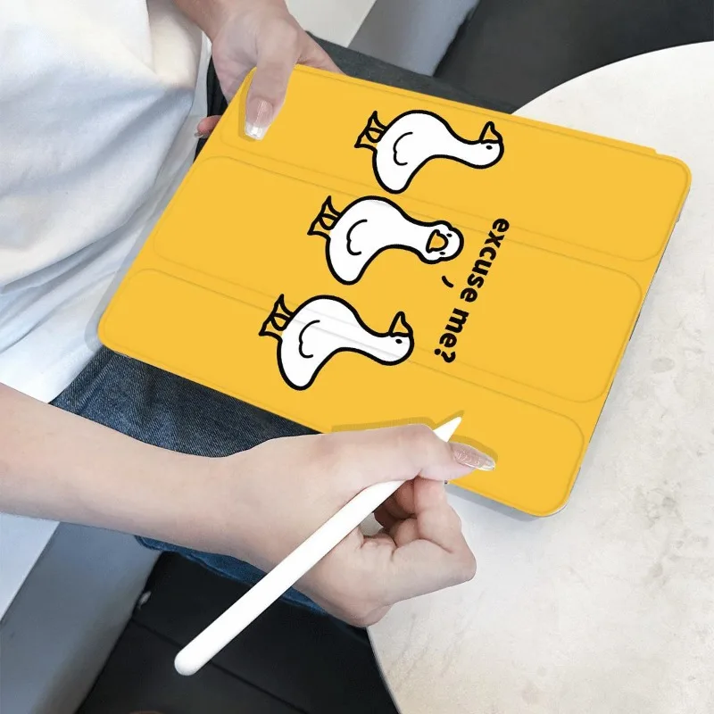 

Чехол-подставка Duckling Smart Stand для чехла Ipad 10-го поколения, чехол для Ipad 9 поколения, чехлы для Ipad Pro 11, 2021, 10,2, 7, 8, 9-го поколения