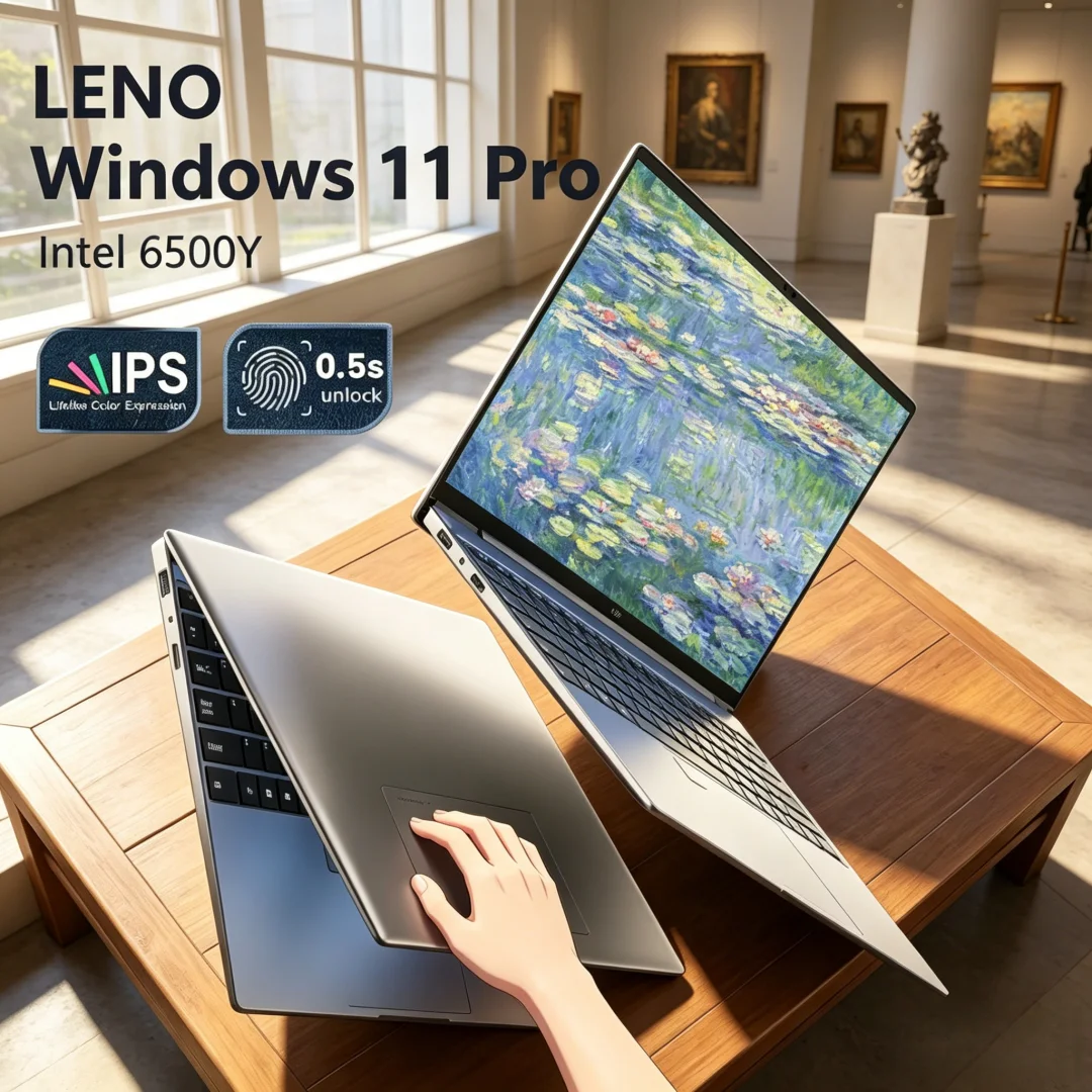Pristine Top Grade NEW 15.6" Laptop 32GB DDR3 512GB 1TB 2TB SSD Windows11 Notebook Pc Gamer Intel 6500Y Office Computer