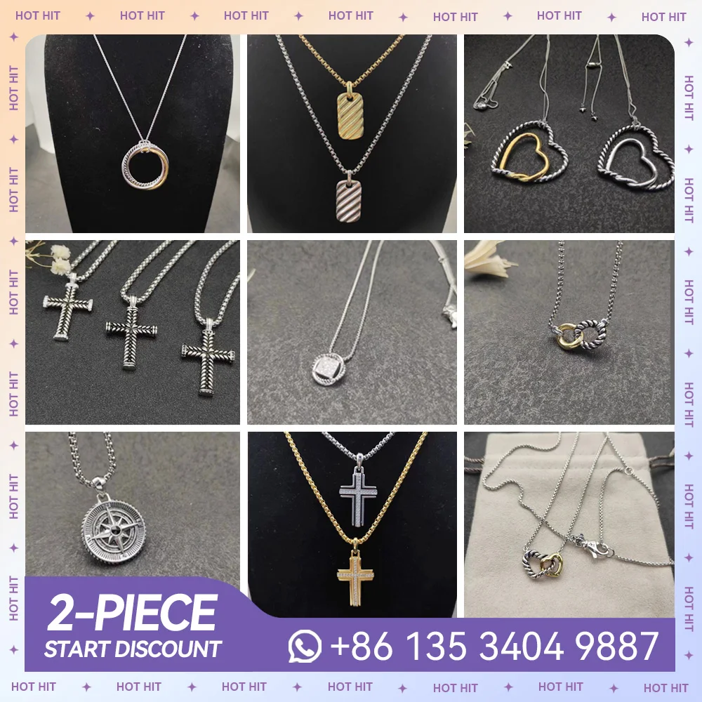 High Quality Fashion Atmosphere Beautiful Generous Dy Pendant Necklace Party Exclusive