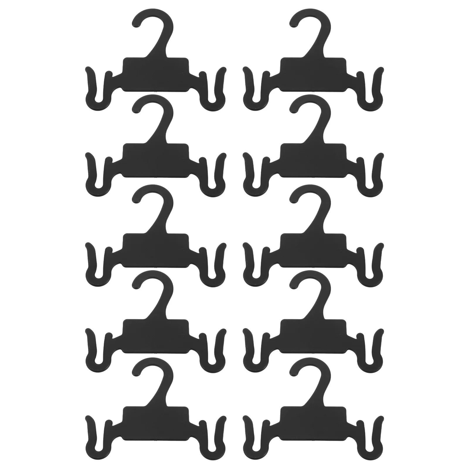 

10pcs Plastic Hanger Hooks Multifunctional Drying Rack for Slippers Sandals Easy Install Space Saving Dry Shoe Hanger Hanging