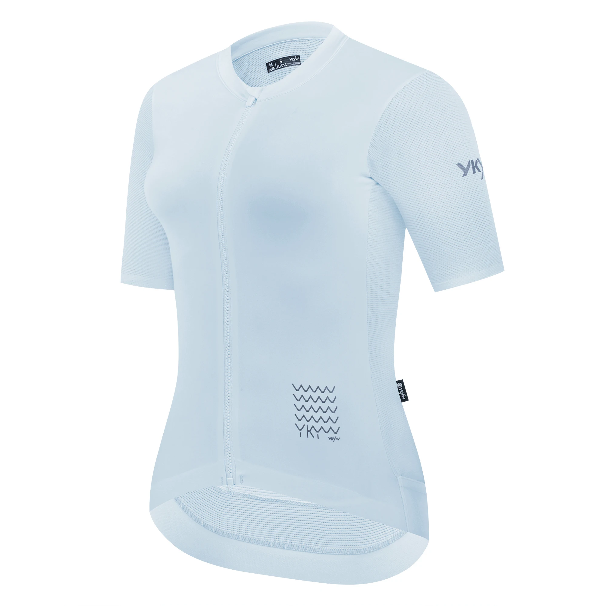YKYWBIKE Damen Radtrikot Kurzarm Sommer Rennrad-Shirt Leichtes Fahrradshirt Maillot Rennbekleidung – Detail 29