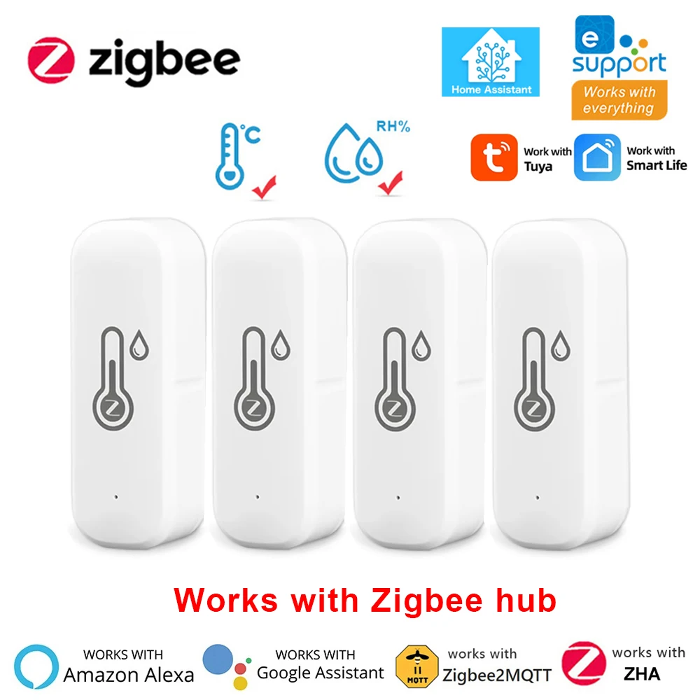 Датчик температуры и влажности Zigbee