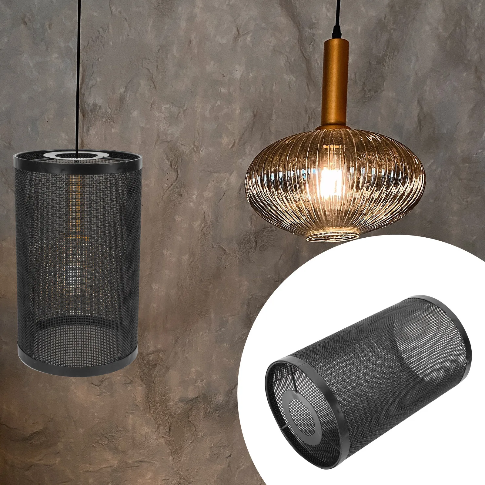 

1 шт. Подвесной абажур из кованого железа, современный простой полый металлический светильник, декоративный подвесной светильник для ресторана и дома