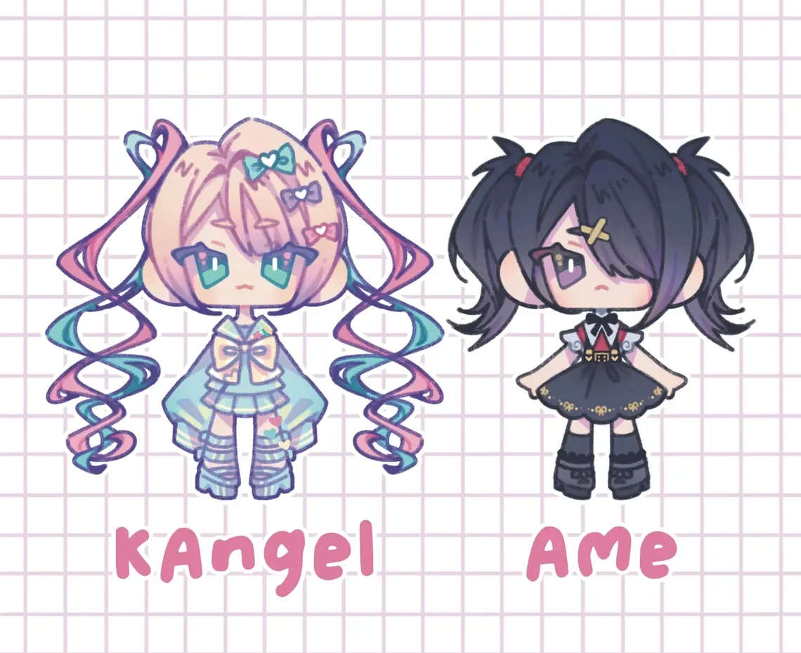 Needy Streamer Acrylic Charms Keychain for Geeks And Nerd Boys Or Girls Cute Anime Keychain for Lanyards