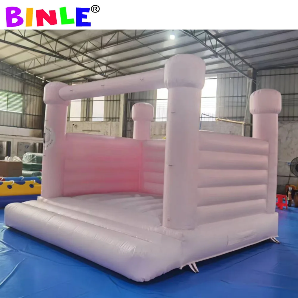 8ft Kommerzielle aufblasbare Hüpfburg Combo Mädchen Modulare rosa Hüpfburg Pullover Hochzeit Hüpfburg für Erwachsene Kinder