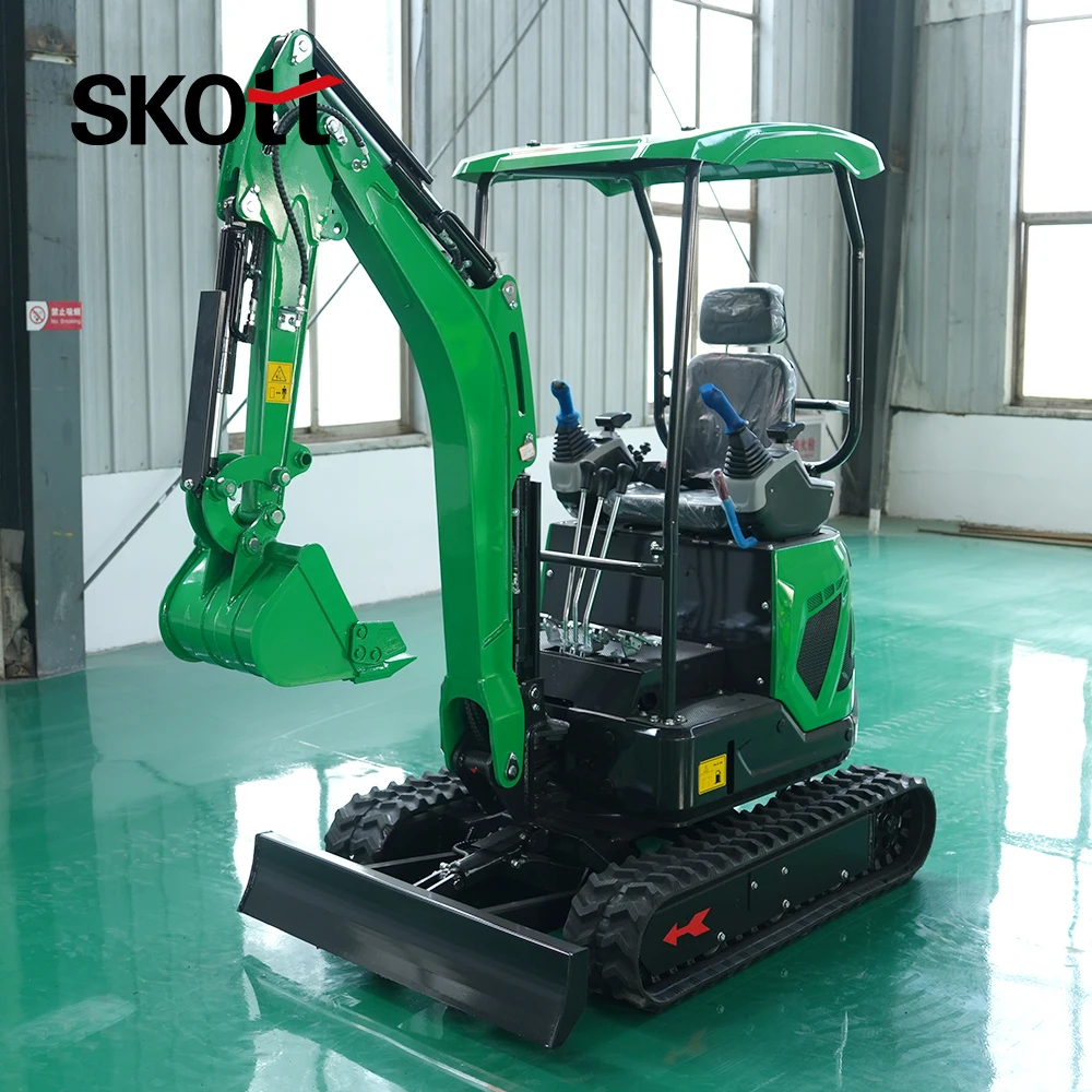 

1.8T Custom Mini Digger, Heavy-Duty CE Excavator, Direct Factory Price with Attachments & Global Support