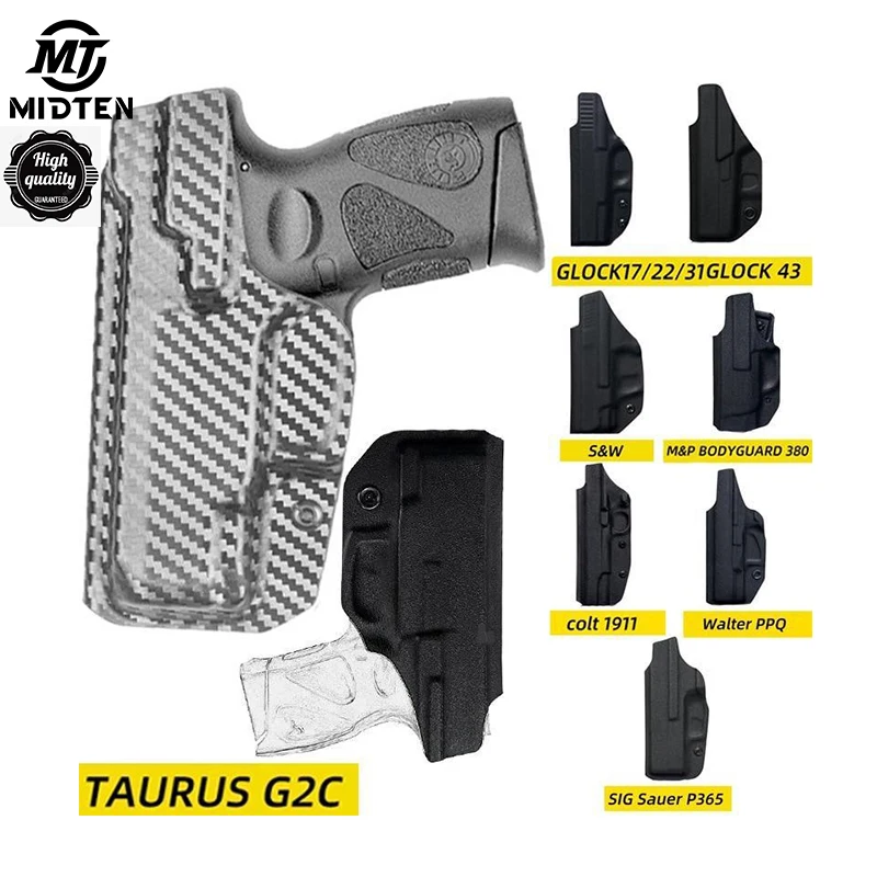 

Pistol Holster For SIG Sauer P365 Colt 1911 TAURUS G2C G43/43X Double Stack Glock 9mm/SW40/357 GLOCK 17/22/31 Inside Hidden Carr