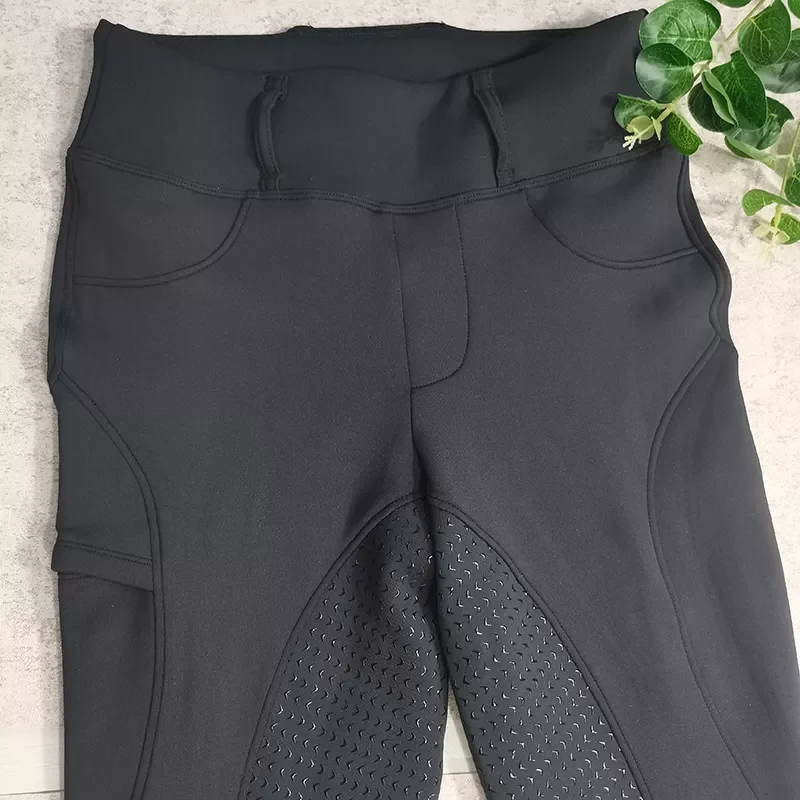 LLLION Winter Woman Full Seat Horseback Riding Sport Pants Equitacion Paarden Spullen Equestrian Leggings Breeches Clothes