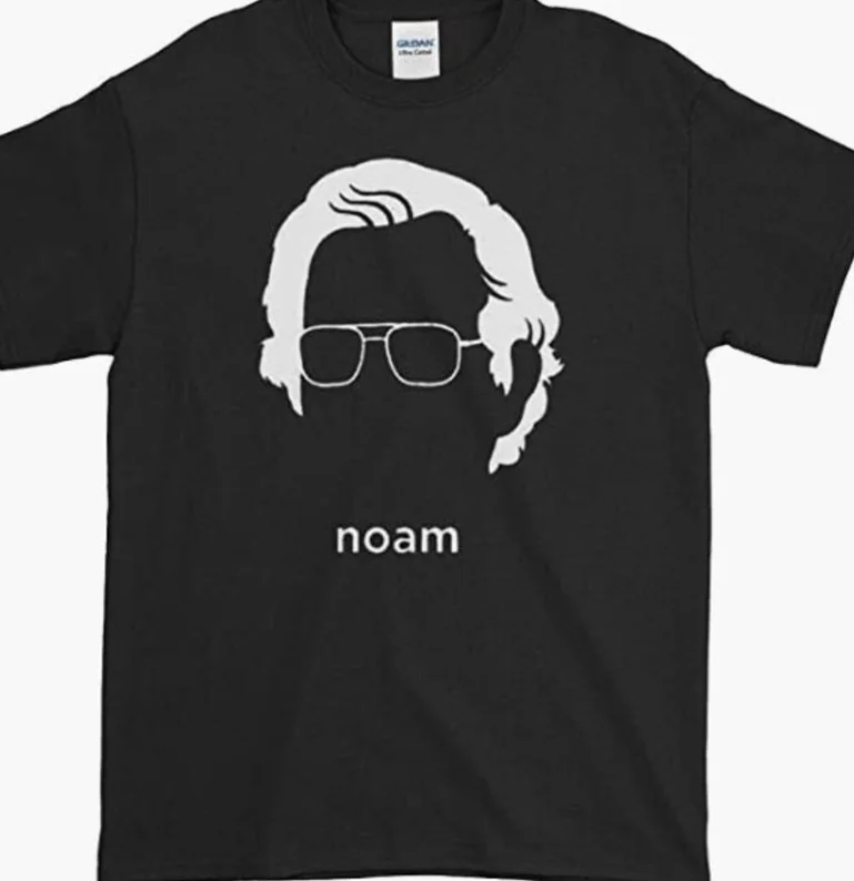 

Noam Chomsky T-shirt Sizes S-5XL