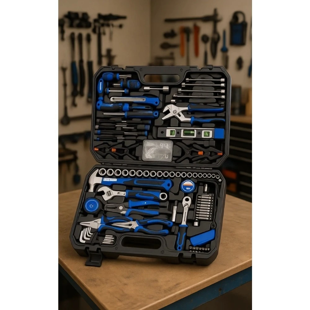 

168 Piece Socket Wrench Auto Repair Tool Set with Storage Case