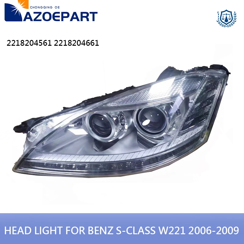 Headlight Head Light for Benz S CLASS W220 W221 2006 2007 2008 2009