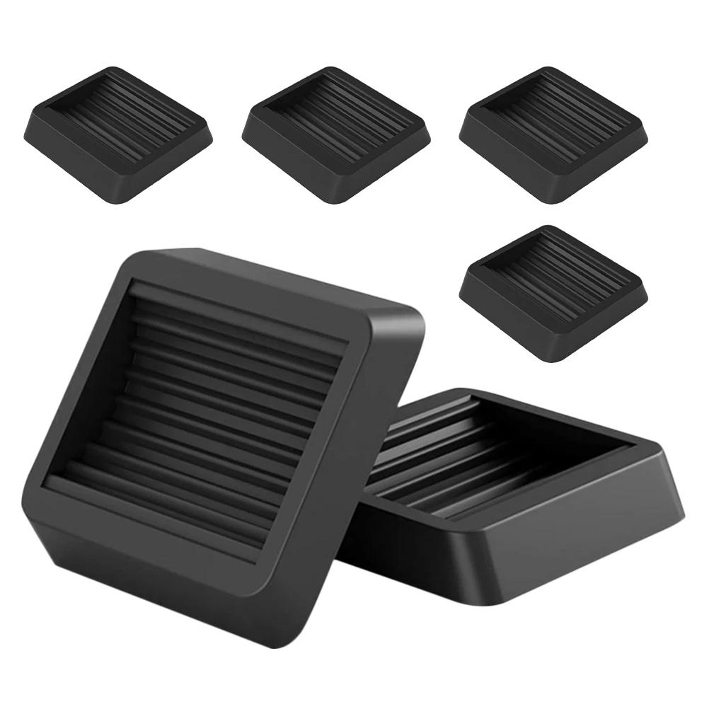

6pcs Wheelchair Foot Tpu Stopper Non-Slip Pad For Chair Furniture Wheel Anti-Skid Protection Durable Floor Protector Easy
