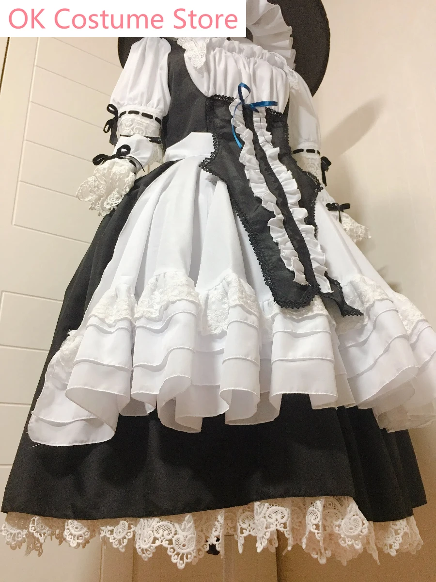 Touhou Project Kirisame Marisa Xianglin Hall Cosplay Costume Cos Game Anime Party Uniform Hallowen Play Role Clothes Clothing