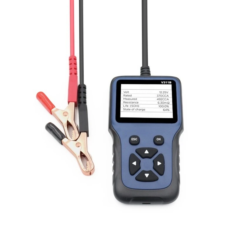 

V311B Multi-language Motorcycle & Car Battery Fault Diagnosis Instrument - Comprehensive Functionality for Automotive Detecting