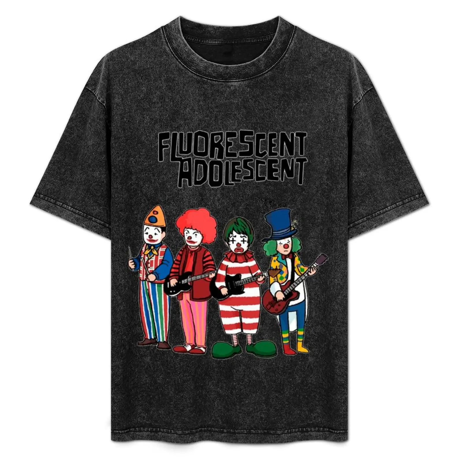 

Clowns - Fluorescent Adolescent - Arctic Monkeys Essential . T-Shirt Gym Wear Breathable Short Sleeve Tee