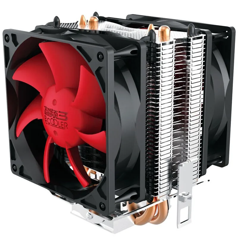 

PCcooler cpu cooler air cooler 80mm colling fan 2 fans 2 heat pipes RGB light no light LGA1700 AM5 AM4 1151 1200