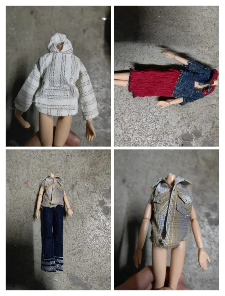 Quality Monstering High Doll for  doll Dressing Soft Casual Wear Handmade Clothes Outfit Doll Clothing Girl Toys Set6