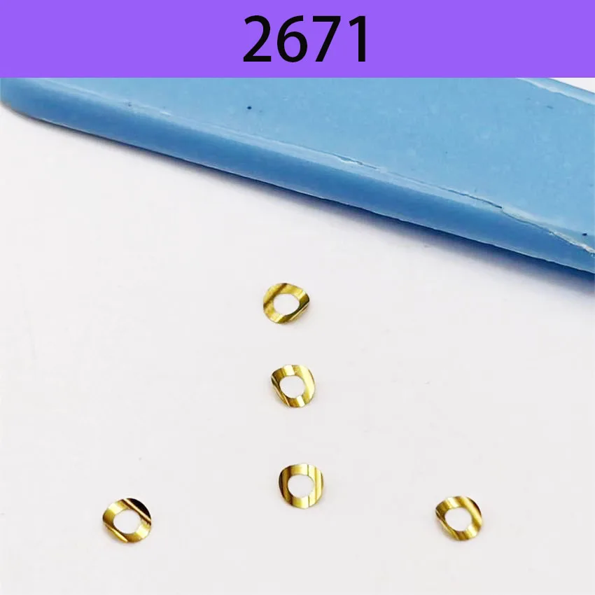 5pcs Watch Movement Repair Parts Hour Wheel Spring And Washer Suitable for 2671 Watch Movement Accessories