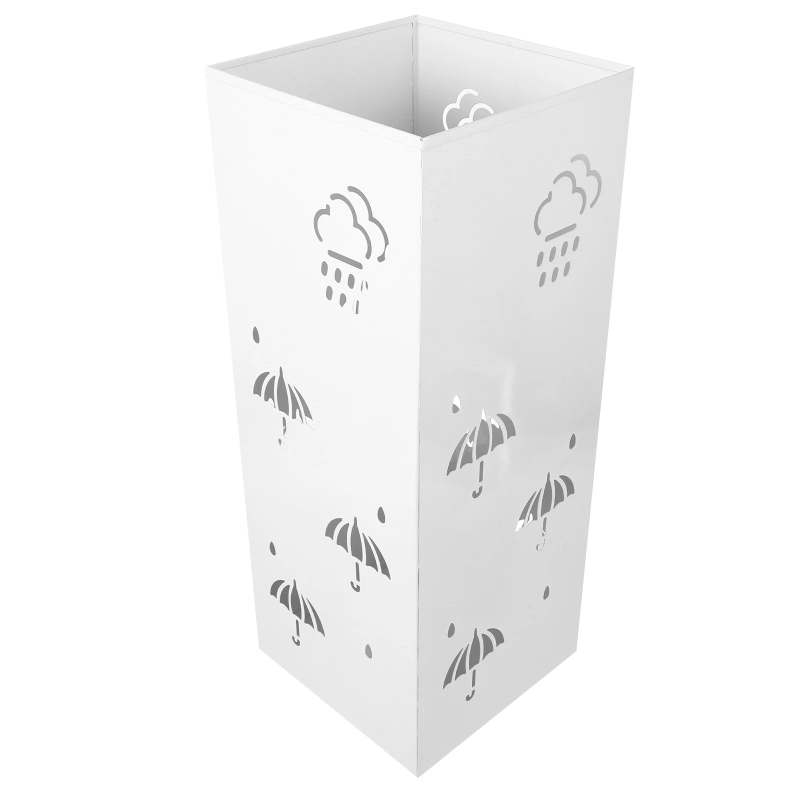 

Rain Umbrella Bucket Iron Stand For Long Folding Umbrellas Storage Rack Drying Organizer Entryway Corner Canes Holder Modern