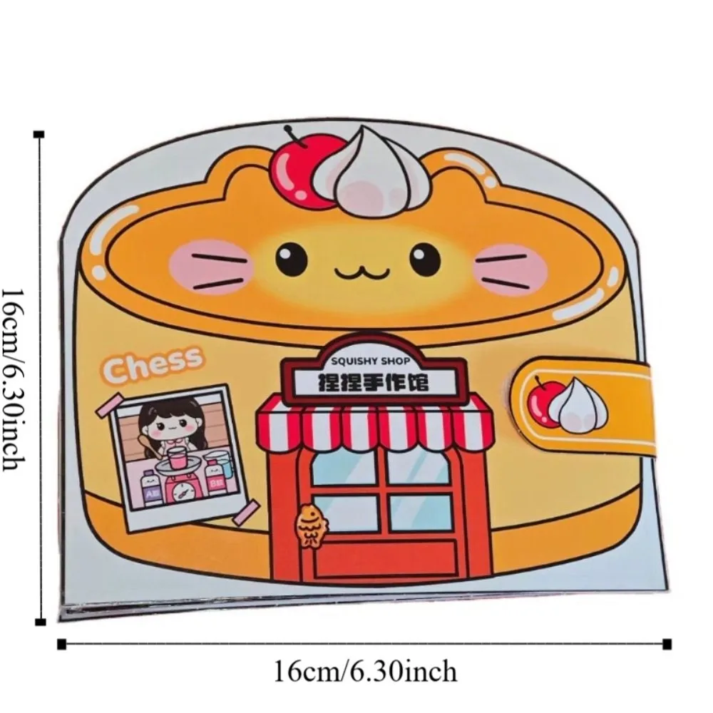 かわいい手作り素材 DIY ピンチおもちゃブック教育早期学習静かな本漫画パズル要素 3D ステッカーブック女の子