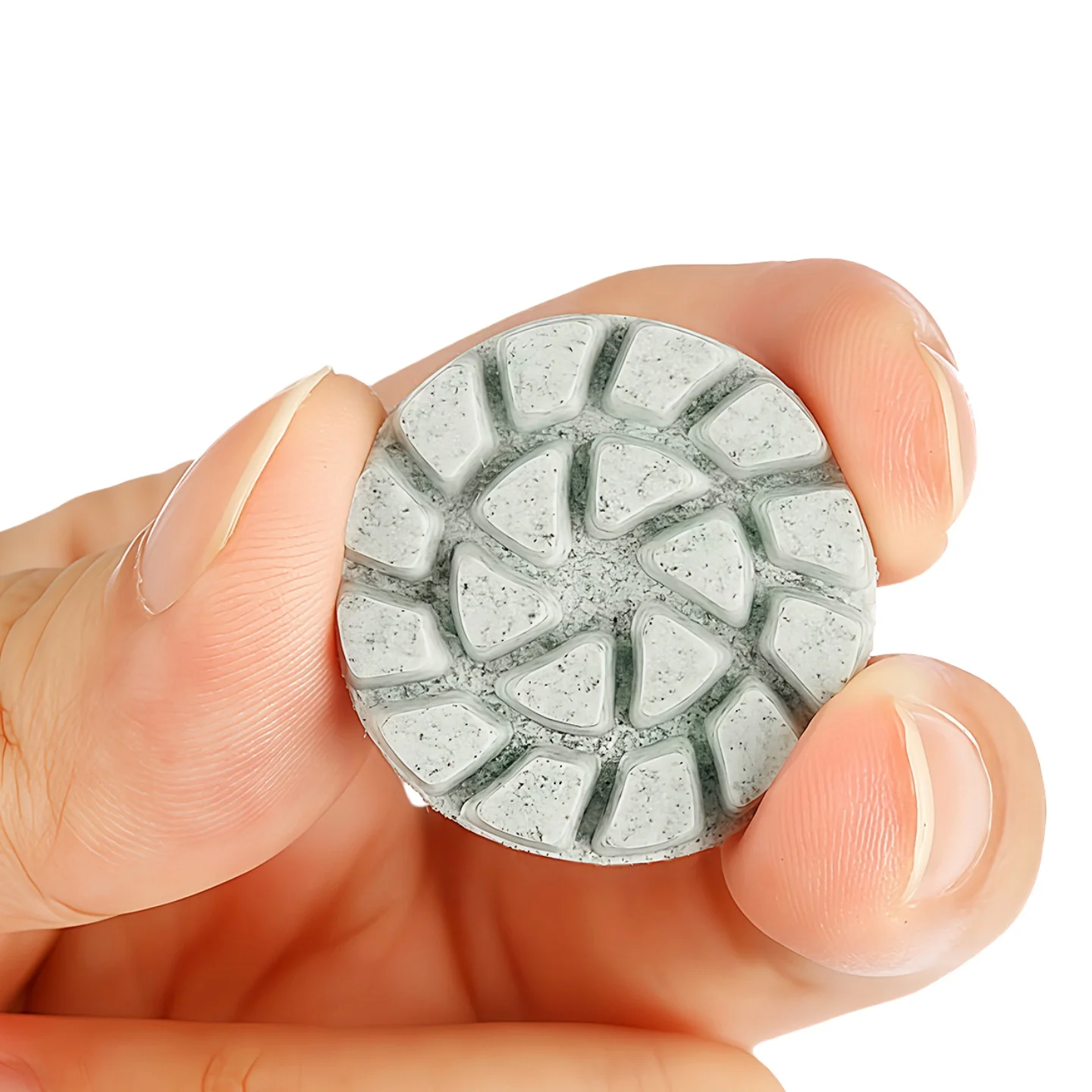 7 Stück 1 Zoll 25mm Mini-Polierpads Marmor Granit Jade Schleifscheibe Flexible Schleif- und Polierscheibe mit Unterlage – Detail 9