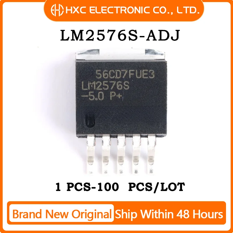 

10PCS/lot LM2576S LM2576S-ADJ TO-263 NEW Original IC