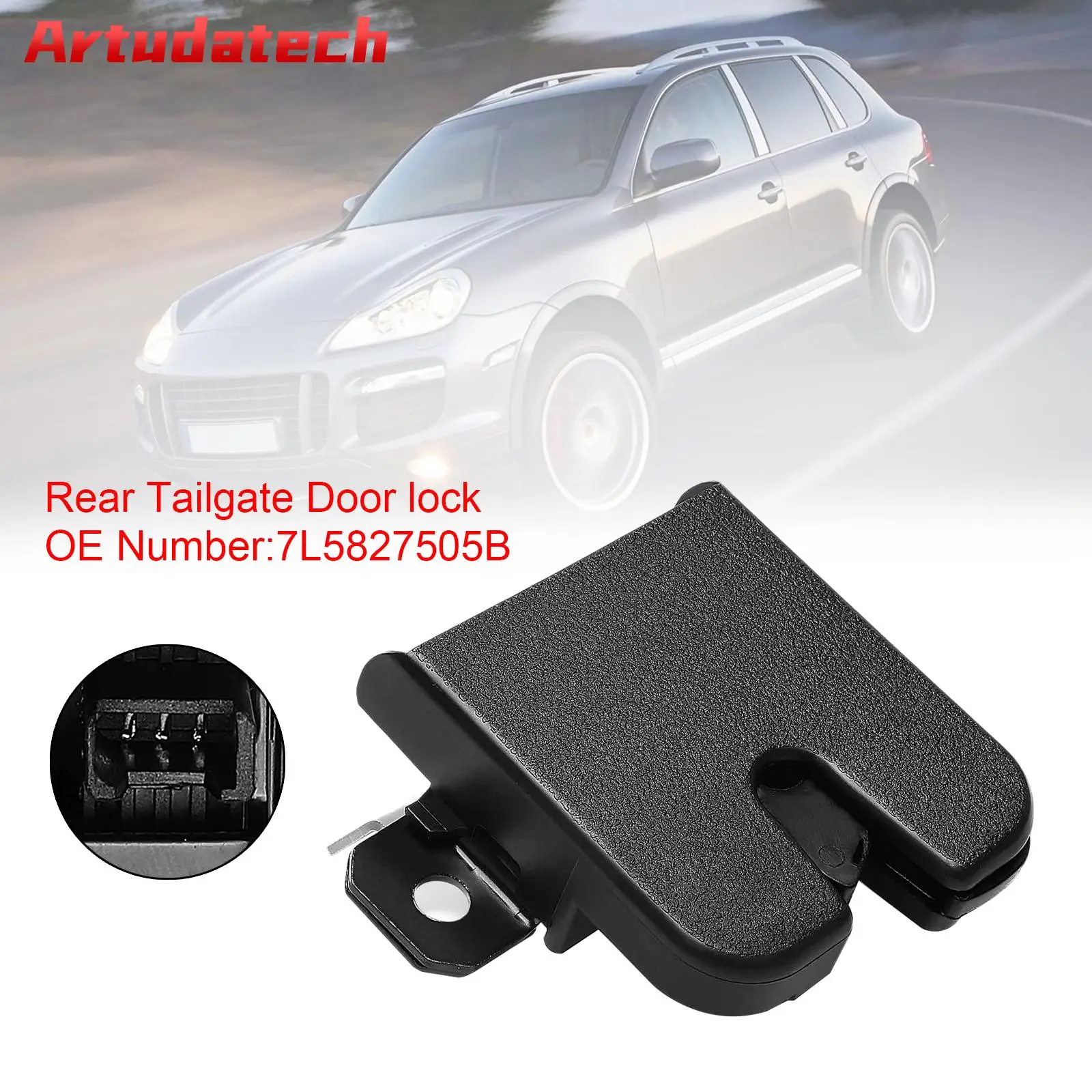 

Artudatech Rear Tailgate Door lock 7L5827505B For Porsche Cayenne 9PA 2002-2010 SUV Car Accessories