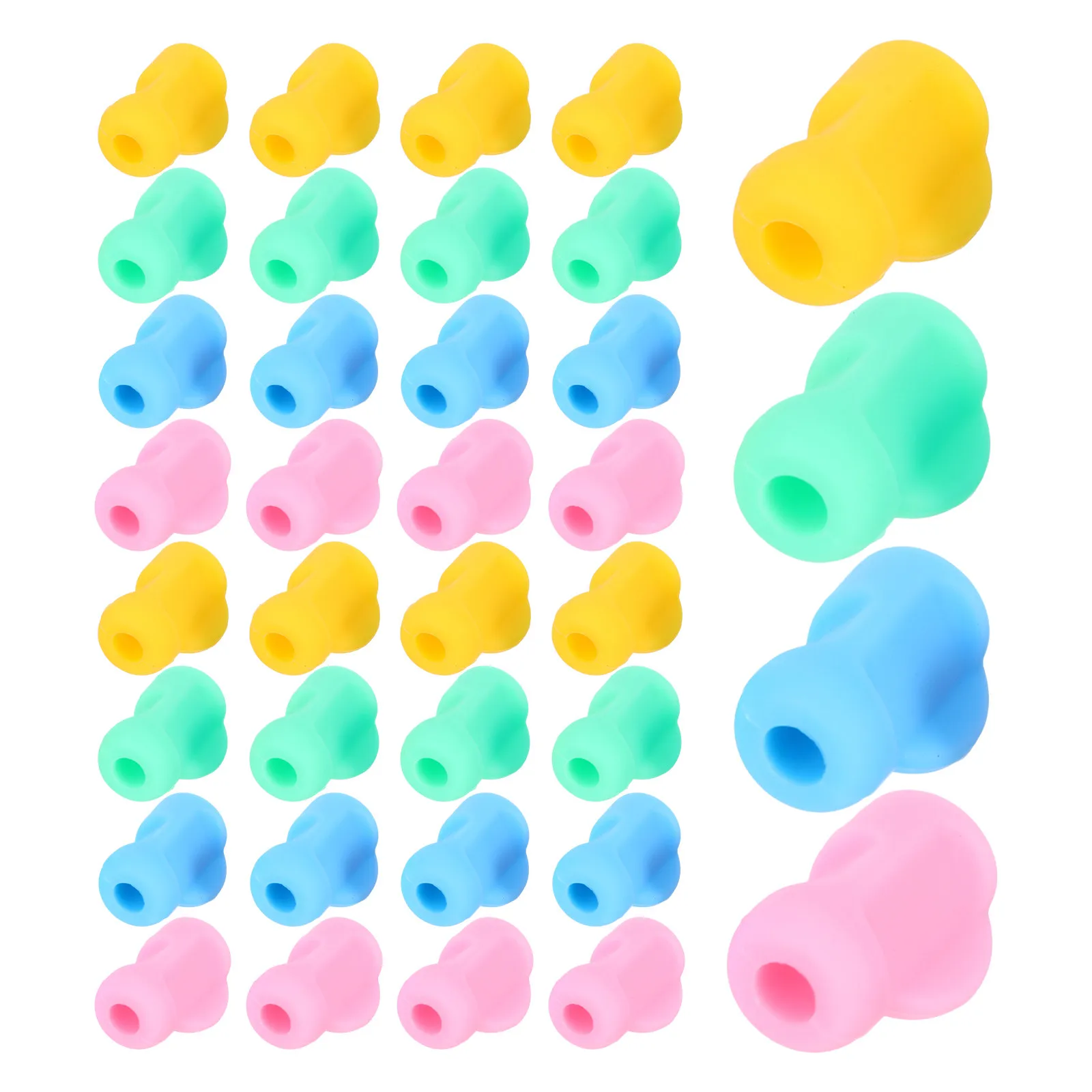 100pcs-writing-pen-holder-soft-silicone-pencil-ergonomic-handwriting-assistance-tools-for-kindergarten