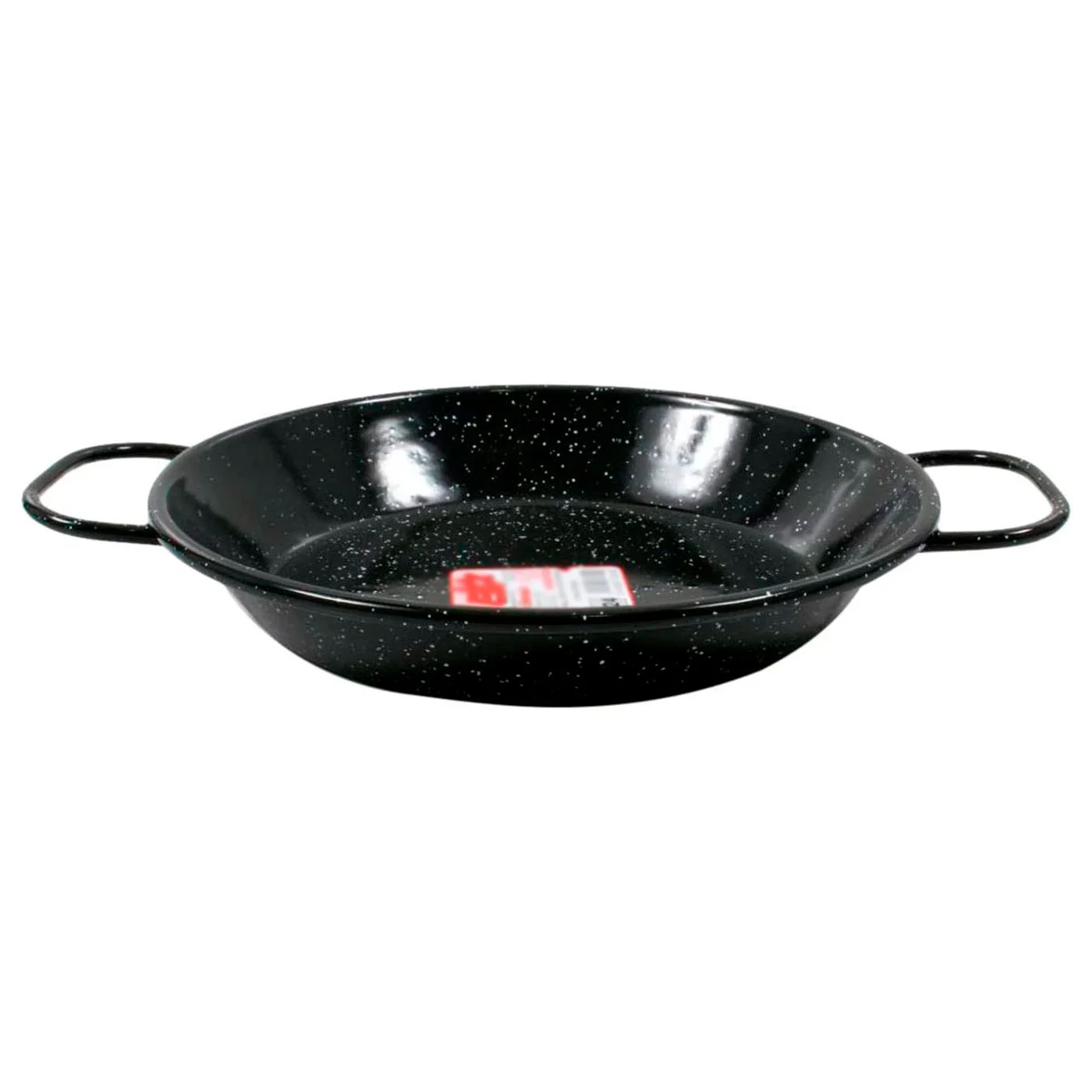 1-serving Valencian enamel paella pan, cooking rice cooker, suitable for gas, ceramic hob, electric cooker and lavavaji