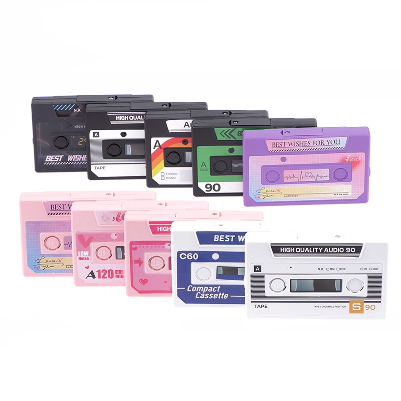 Self-Made DIY Greeting Cards Ins Recordable Post Card Cassette Tape Self-Made DIY Valentines Gifts 5mins Sound Recording