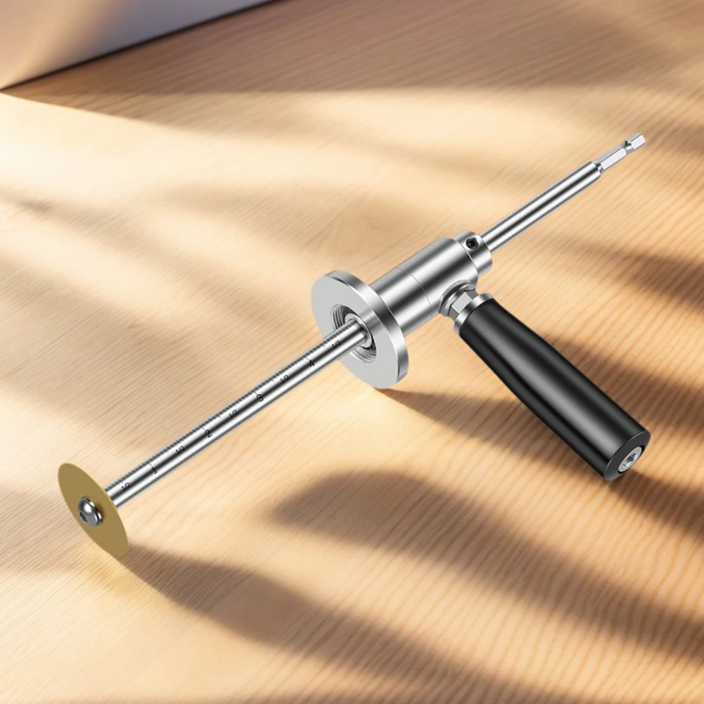 Inside PVC Pipe Cutter Plumbing Internal Cutter Stainless Steel Pipe Cutting Tool with 1/4in Hex Shank for 1-1/2in- 8in PVC Pipe