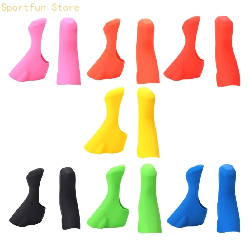 

X7JD Silicone Road Bike Handle Sleeves Protectors for 4700/5800/6800 Enduring