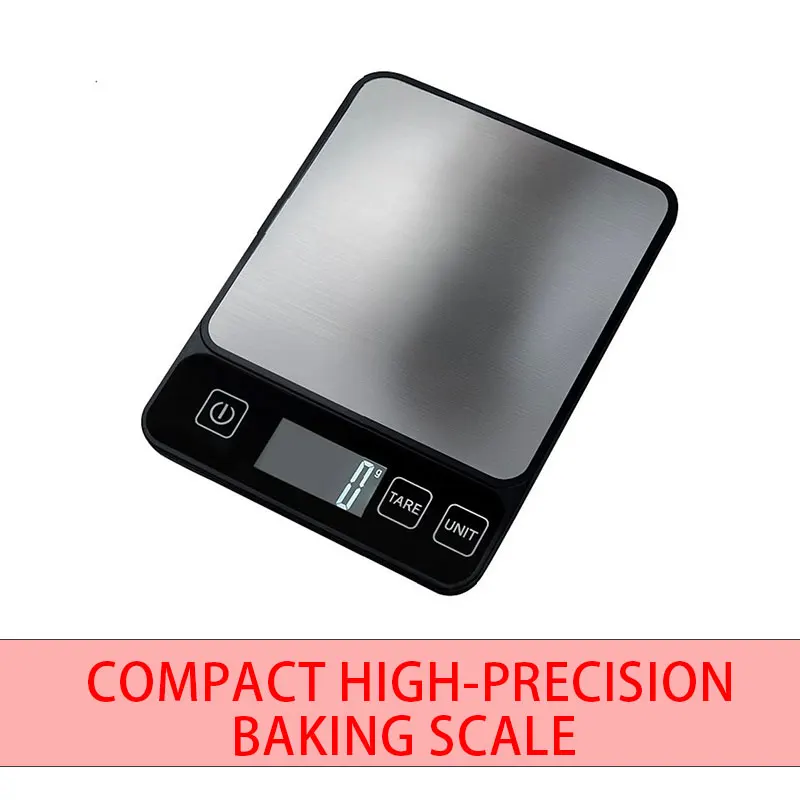 10kg/1g Digital Kitchen Scale Precision Food Kitchen Digital Weight Grams and Oz Scale Food Weight Scale for Food